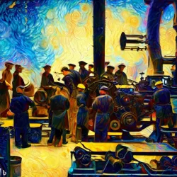 Engine, van Gogh